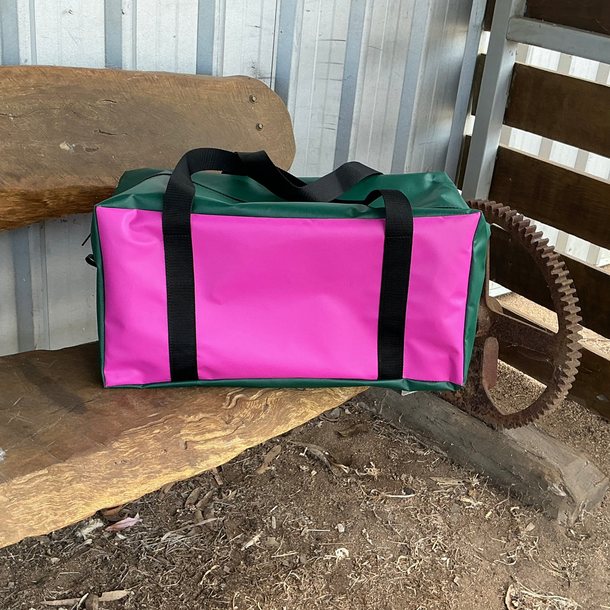 PVC_durable_overnight_bags_unique_leathercrafts