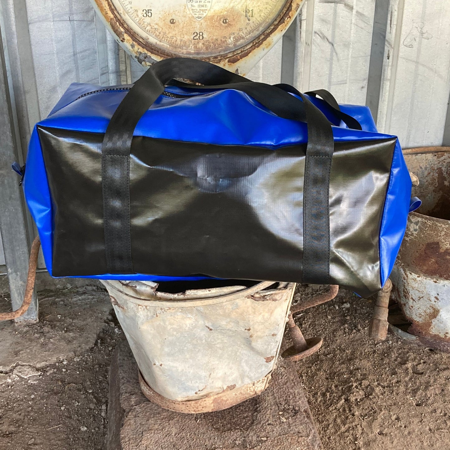 PVC_durable_overnight_bags_unique_leathercrafts
