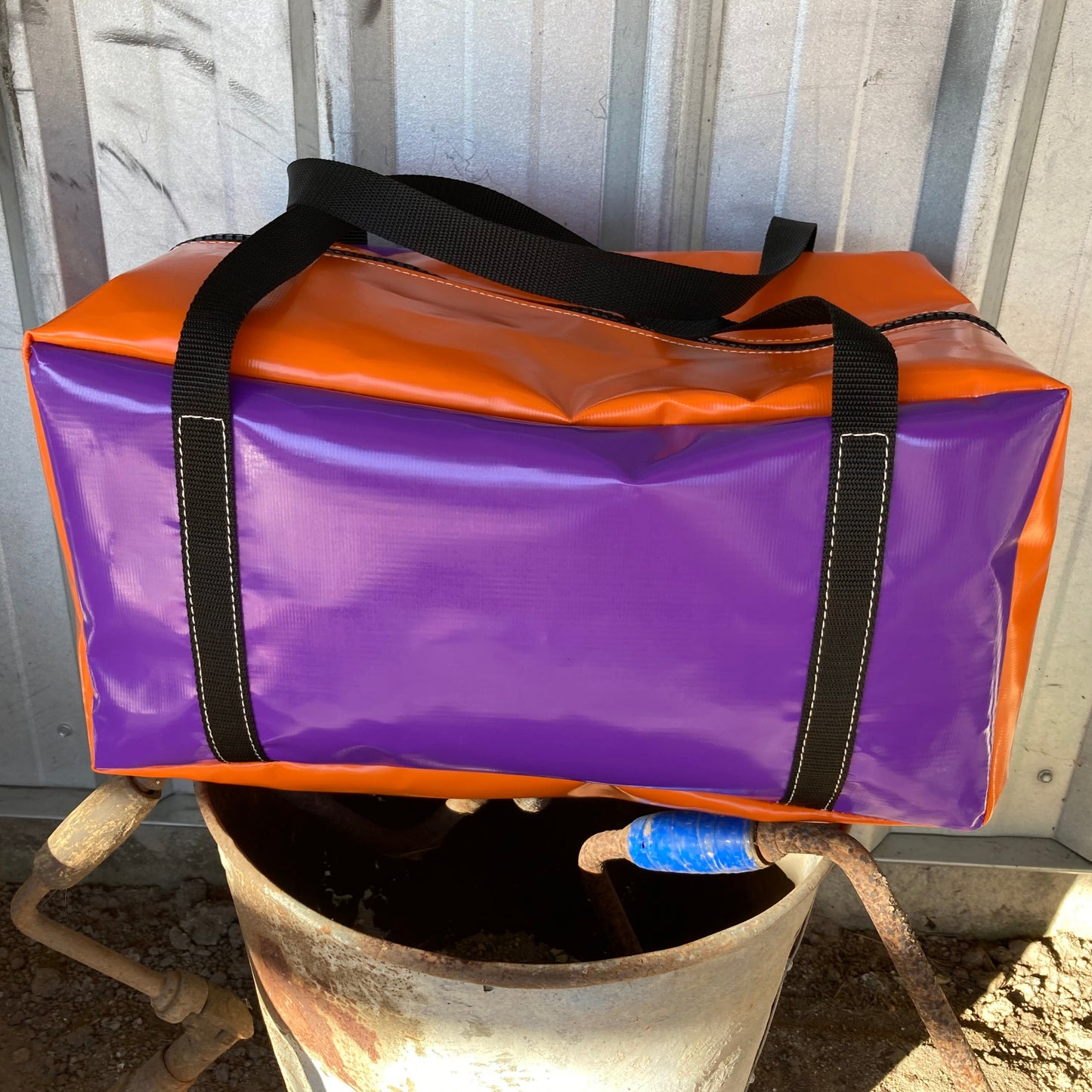 PVC_durable_overnight_bags_unique_leathercrafts