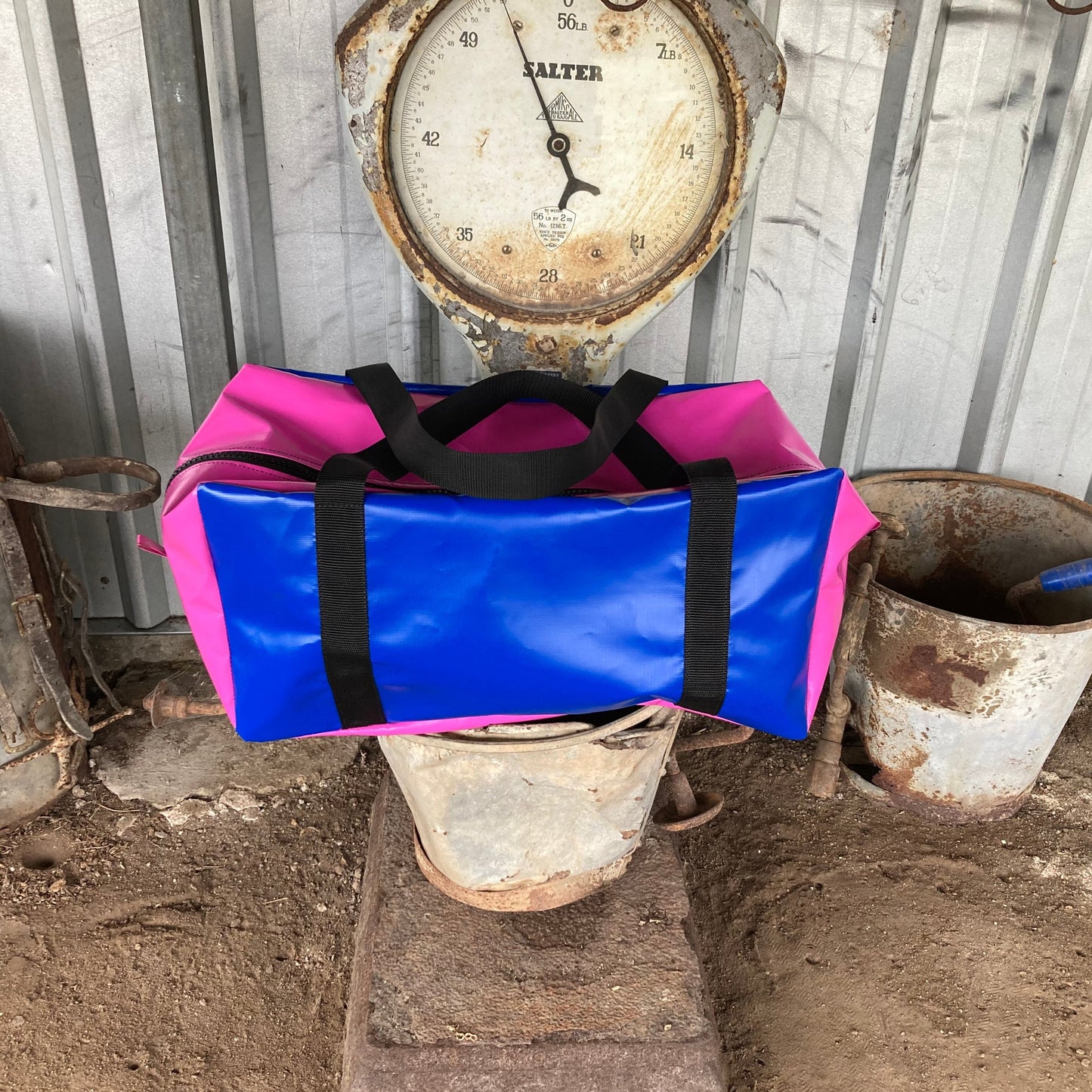 PVC_durable_overnight_bags_unique_leathercrafts