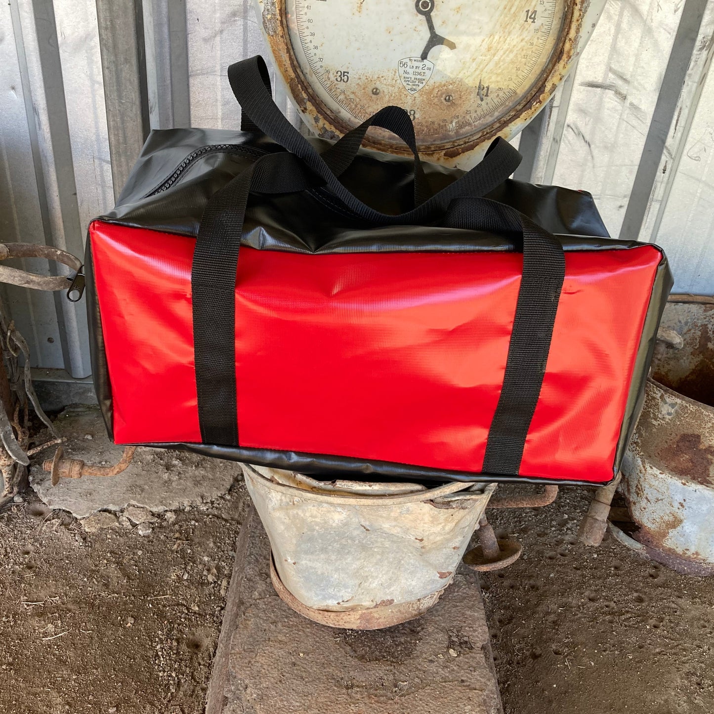PVC_durable_overnight_bags_unique_leathercrafts