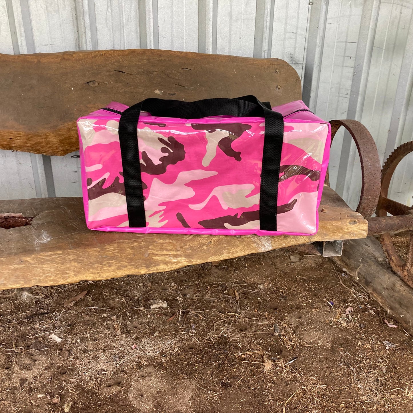 PVC Overnight Bag | Camo