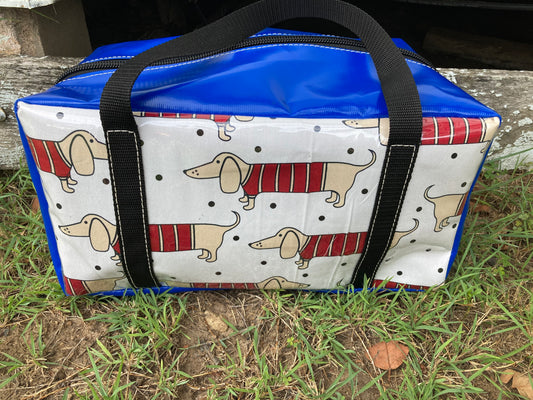 PVC Overnight Bag | Dachshunds