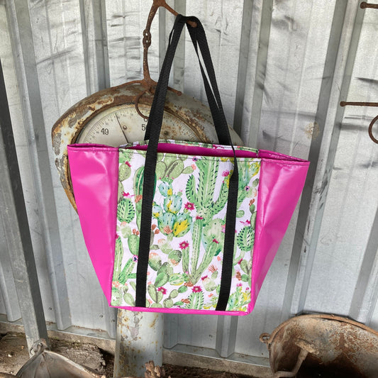 PVC_shopping_bags_resseable_durable_unique_leathercrafts